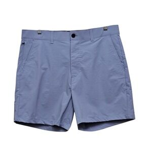 Puli Stretch Woven Shorts Mens 32 Dutch Blue Waterproof UPF‎ 50+ Golf Activewear